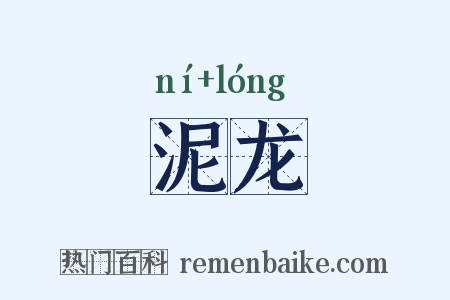 泥龙是什么意思的图片